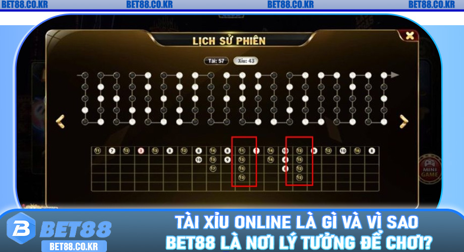 Tài Xỉu Online Là Gì Và Vì Sao Bet88 Là Nơi Lý Tưởng Để Chơi?